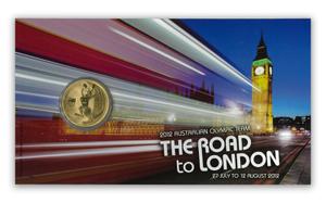 Australia / One Dollar 2012 Olympic Team - obverse photo