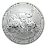 Silver Ounce 2008 Year of the Mouse: Photo Coin, Australia, Silver Ounce 2008 Year of the Mouse / thumbnail