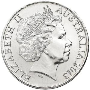 Australia / Twenty Cents 2013 Centenary of Canberra - obverse photo