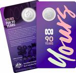 Twenty Cents 2022 ABC Anniversary: Photo 90th Anniversary of ABC - 20c Uncirculated Coin - 2022 / thumbnail