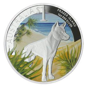 Australia / Silver Ounce 2013 Fraser Island - reverse photo