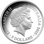 Silver Ounce 2015 Longest Reigning Monarch, RAM: Photo Coin, Australia, Silver Ounce 2015 Longest Reigning Monarch, RAM / thumbnail