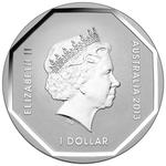 Silver Ounce 2013 Road Sign - Kangaroo: Photo Coin, Australia, Silver Ounce 2013 Road Sign - Kangaroo / thumbnail