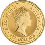 Australia / Gold Two Ounces 1994 Australian Nugget - Red Kangaroo - obverse photo
