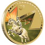 One Dollar 2013 Horse Riding: Photo Coin, Australia, One Dollar 2013 Horse Riding / thumbnail