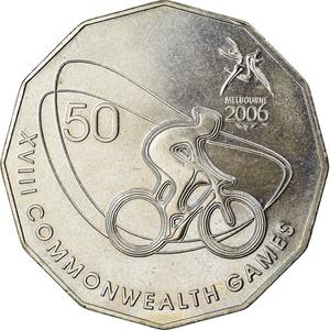 Australia / Fifty Cents 2006 XVIII Commonwealth Games - Cycling - reverse photo