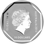 Silver Five Ounces 2013 Road Sign - Kangaroo: Photo Coin, Australia, Silver Five Ounces 2013 Road Sign - Kangaroo / thumbnail