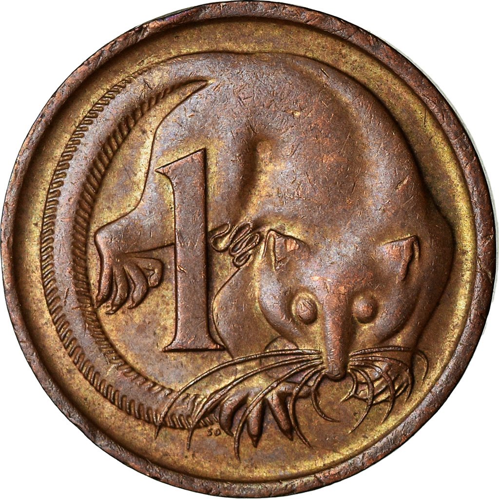 One Cent 1977 Coin From Australia Online Coin Club