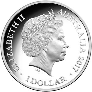 Australia / One Dollar 2017 Trans-Australian Railway Silver - obverse photo