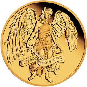 Australia / Gold Quarter Ounce 2025 Winged Victory - reverse photo