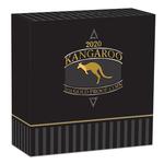 Gold Five Ounces 2020 Australian Kangaroo: Photo Coin, Australia, Gold Five Ounces 2020 Australian Kangaroo / thumbnail