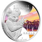 Silver Ounce 2013 Discover Australia - Kangaroo: Photo Coin, Australia, Silver Ounce 2013 Discover Australia - Kangaroo / thumbnail