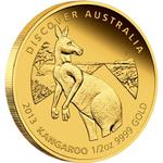 Gold Half Ounce 2013 Discover Australia - Kangaroo: Photo Coin, Australia, Gold Half Ounce 2013 Discover Australia - Kangaroo / thumbnail