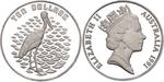 Ten Dollars Silver 1991 Jabiru: Photo Coin, Australia, Ten Dollars Silver 1991 Jabiru / thumbnail