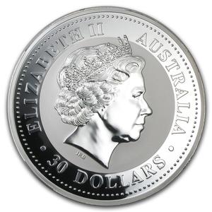 Australia / Silver Kilo 1999 Year of the Rabbit - obverse photo