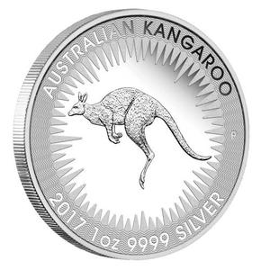 Australia / Silver Ounce 2017 Australian Kangaroo - Proof - obverse photo