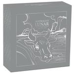 Platinum Ounce 2021 Year of the Ox: Photo Coin, Australia, Platinum Ounce 2021 Year of the Ox / thumbnail