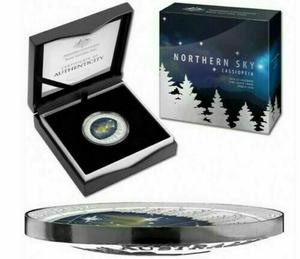 Australia / Silver Ounce 2016 Northern Sky - Cassiopea - obverse photo