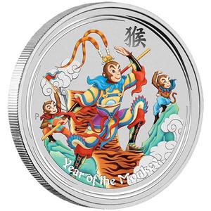 Australia / Silver Ounce 2016 Monkey King - reverse photo