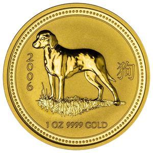 Australia / Gold Ounce 2006 Year of the Dog - reverse photo