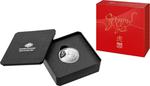 Silver Ounce 2022 Year of the Tiger, Domed: Photo Lunar Year of the Tiger 2022 $5 Fine Silver Proof Domed Coin / thumbnail