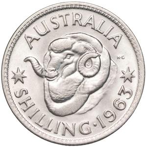 Australia / Shilling 1963 - reverse photo