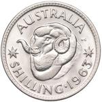 Australia / Shilling 1963 - reverse photo