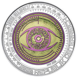 Austria / Twenty-five Euro 2020 Big Data - reverse photo