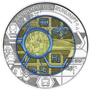 Austria / Twenty-five Euro 2020 Smart Mobility - obverse photo