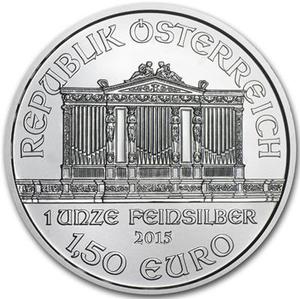 Austria / Silver Ounce 2015 Vienna Philharmonic - obverse photo
