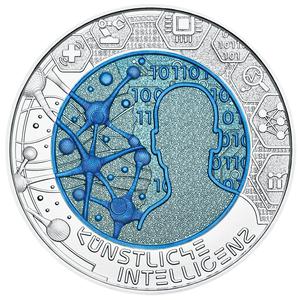 Austria / Twenty-five Euro 2019 Artificial Intelligence - obverse photo
