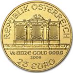 Austria / Gold Quarter Ounce 2006 Vienna Philharmonic - obverse photo