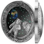 Austria / Twenty Euro Silver 2019 Moon Landing - reverse photo