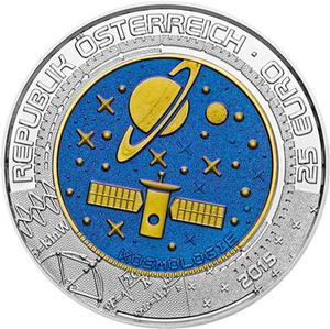 Austria / Twenty-five Euro 2015 Cosmology - reverse photo