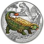 Three Euro 2020 Ankylosaurus: Photo Coin, Austria, Three Euro 2020 Ankylosaurus / thumbnail