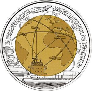 Austria / Twenty-five Euro 2006 Satellite Navigation - obverse photo