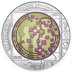 Twenty-five Euro 2020 Big Data: Photo Coin, Austria, Twenty-five Euro 2020 Big Data / thumbnail