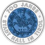 Twenty-five Euro 2003 City of Hall in Tyrol: Photo Coin, Austria, Twenty-five Euro 2003 City of Hall in Tyrol / thumbnail