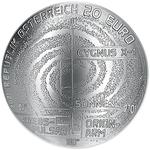 Twenty Euro 2021 The Milky Way: Photo Coin, Austria, Twenty Euro 2021 The Milky Way / thumbnail