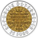 Twenty-five Euro 2006 Satellite Navigation: Photo Coin, Austria, Twenty-five Euro 2006 Satellite Navigation / thumbnail