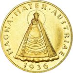 One Hundred Schilling 1936: Photo Coin, Austria, One Hundred Schilling 1936 / thumbnail