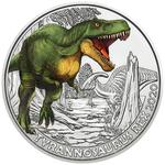 Three Euro 2020 Tyrannosaurus Rex: Photo Coin, Austria, Three Euro 2020 Tyrannosaurus Rex / thumbnail