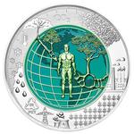 Twenty-five Euro 2018 Anthropocene: Photo Coin, Austria, Twenty-five Euro 2018 Anthropocene / thumbnail