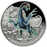 Three Euro 2021 Therizinosaurus Cheloniformis: Photo Coin, Austria, Three Euro 2021 Therizinosaurus Cheloniformis / thumbnail