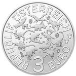 Three Euro 2020 Arambourgiania: Photo Coin, Austria, Three Euro 2020 Arambourgiania / thumbnail