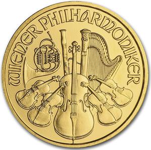 Austria / Gold Tenth-Ounce 2010 Vienna Philharmonic - reverse photo