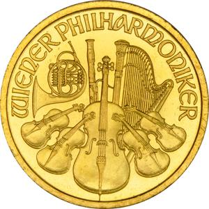 Austria / Gold Half Ounce 2011 Vienna Philharmonic - reverse photo