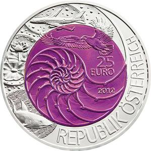 Austria / Twenty-five Euro 2012 Bionics - reverse photo