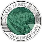 Twenty-five Euro 2004 Semmering Railway: Photo Coin, Austria, Twenty-five Euro 2004 Semmering Railway / thumbnail