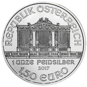 Austria / Silver Ounce 2017 Vienna Philharmonic - obverse photo